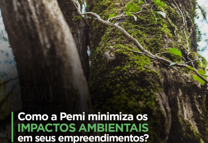 Como a Pemi minimiza o impacto ambiental em seus empreendimentos?